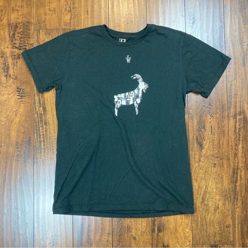 CROSSOVER CULTURE G.O.A.T. Shirt Athletic Wear Men’s Black Workout Size XL